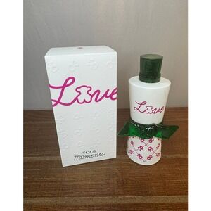 Tous Moments Love‎ Eau De Toilette 90ml 3.0 Oz Women's Perfume Gift For Her